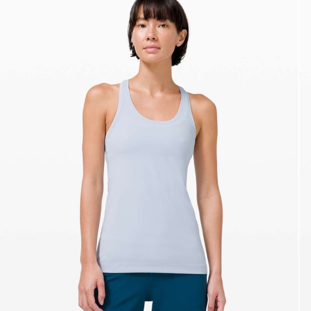 Lululemon Cool Racerback II Nulu Blue Linen